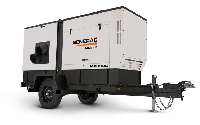 Мобільний безполум'яний обігрівач Generac MFH900 - 875 000 BTU/год